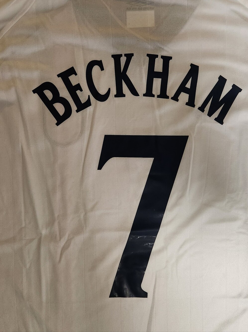 England Beckham #7 Long Sleeve 2002 Jersey XXL 🏴 - Picture 7 of 7